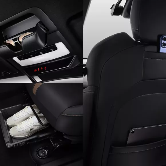 23 Storage Compartments
