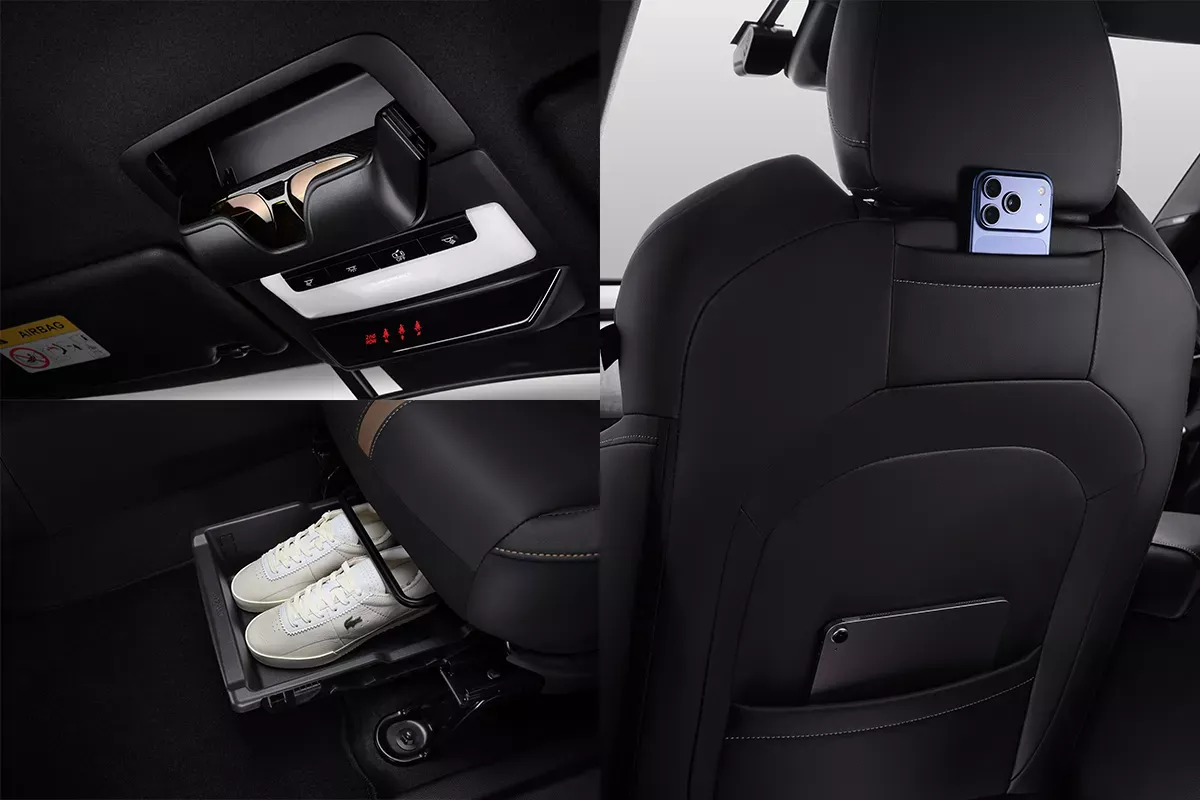 23 Storage Compartments