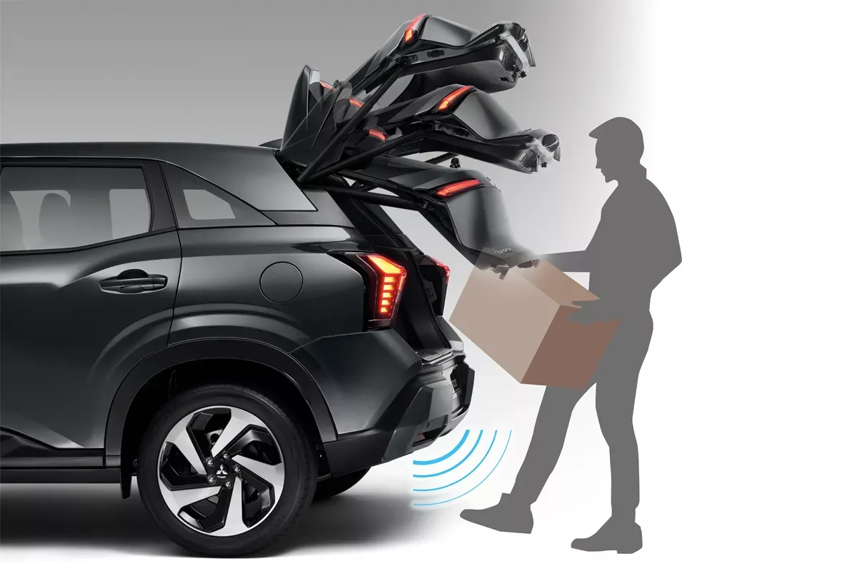Power Tailgate with Kick Motion